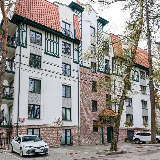 Real photos of GreenDom Apartments on Zelenaya 1A Street