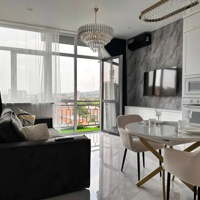 Real photos of Apartment Shah apart on Andrey Dneprovsky street 8/4