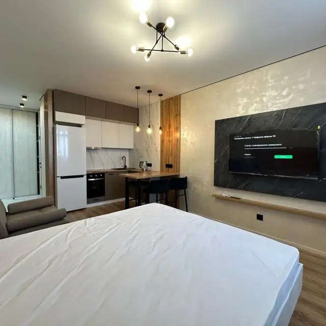 Real photos of Studio apartment from the company Home Hotel on Uralskaya, 2/25