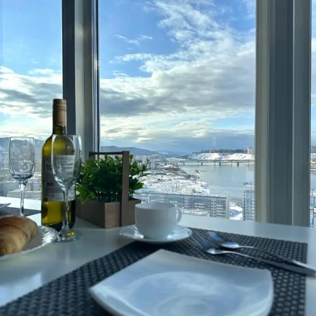 Real photos of Apartment with a magnificent view of the Yenisei River