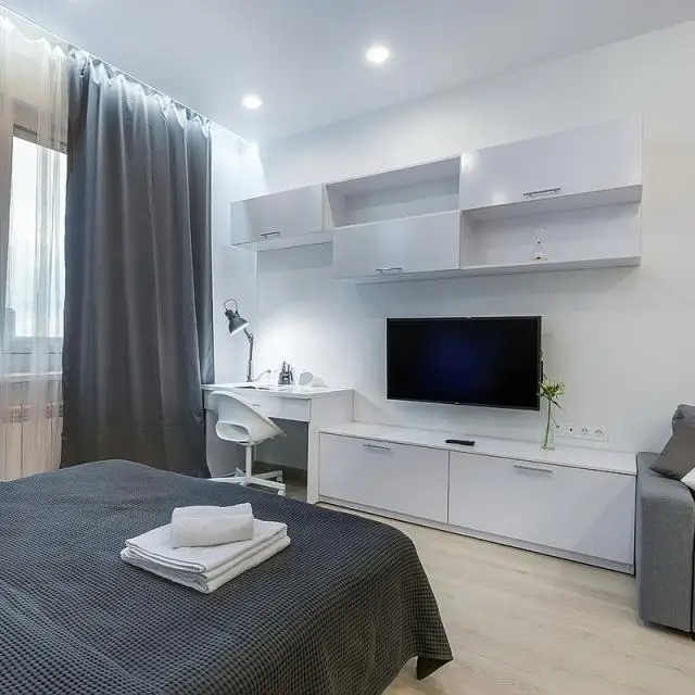 Real photos of Sky Club Apartments on Ovrazhnaya Street