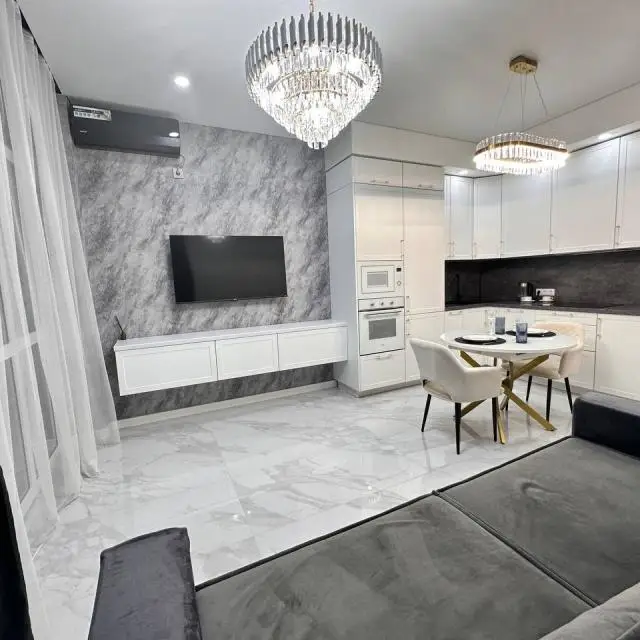 Real photos of Apartment Shah apart on Andrey Dneprovsky street 8/4