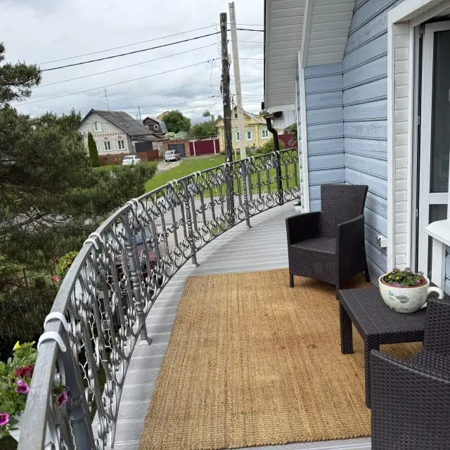 Real photos of A house with a balcony