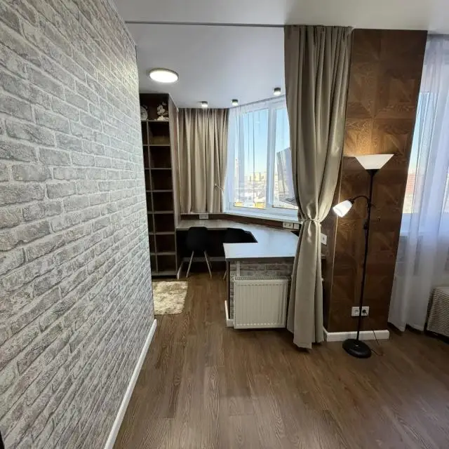 Real photos of Stylish studio with a gorgeous view from the window
