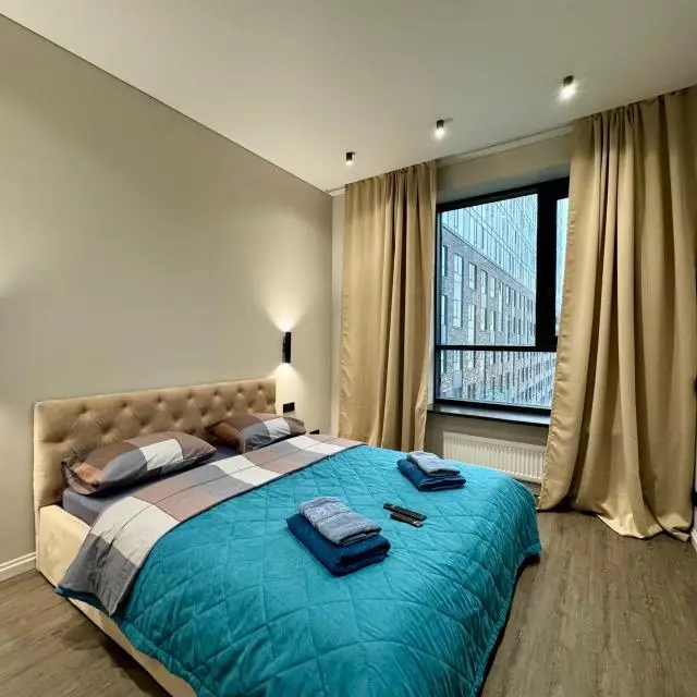 Реальные фото Апартаменты Onebed на Причальном проезде 10 корпус 2
