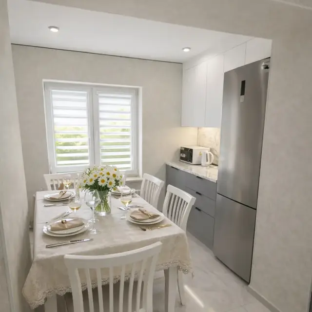 Real photos of 3-room apartment for 6 people 