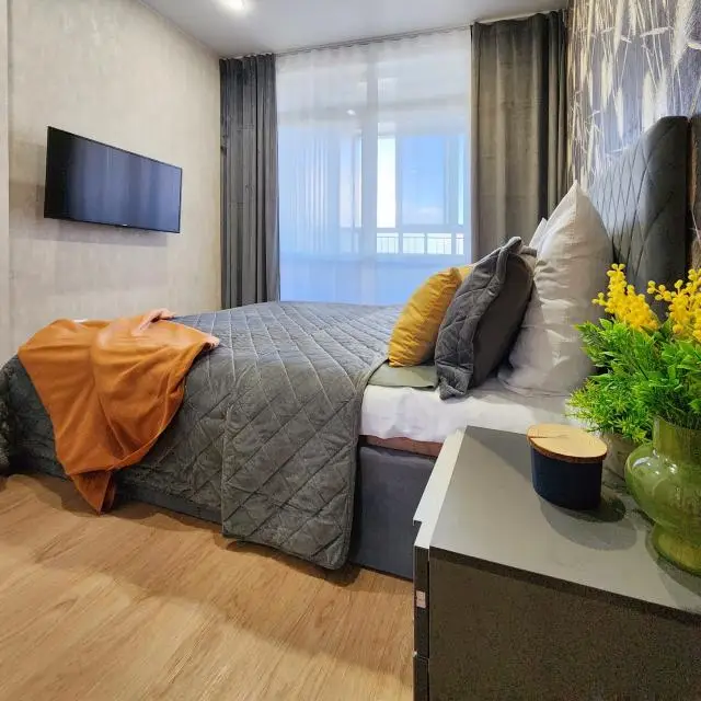 Real photos of 3 room Cozy apartment near TRC Planet