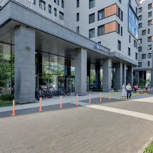 Real photos of Modern VEDA Apartments on the embankment, Chernaya Rechka metro station 