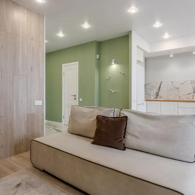 Real photos of SCANDI apartments on 6 Tikhaya Street, building 2