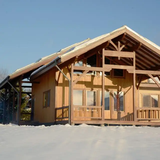 Real photos of Cottage B4 at the recreation center Novinki Park