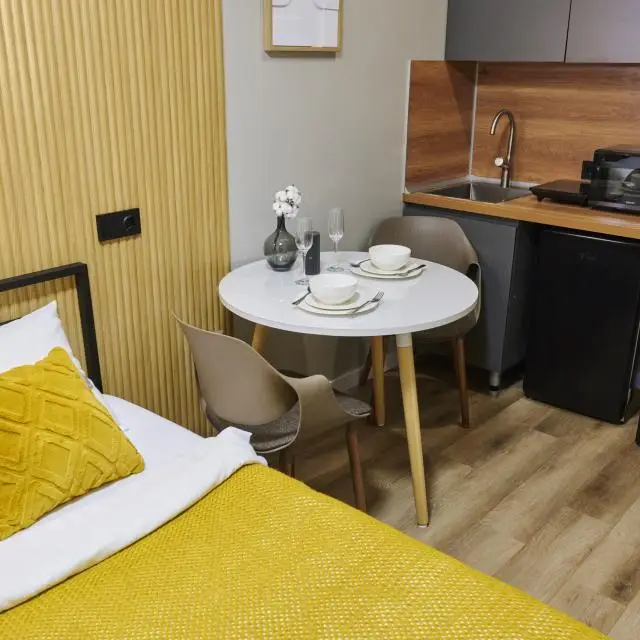 Реальные фото MOKO Apartments на улице Новоостаповская 20