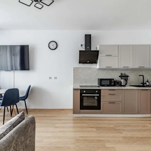 Real photos of Cozy apartment near the metro from LOBANOV APART