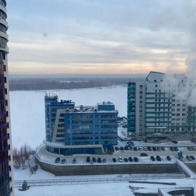 Реальные фото Апартаменты студия на улице Приречная 2А