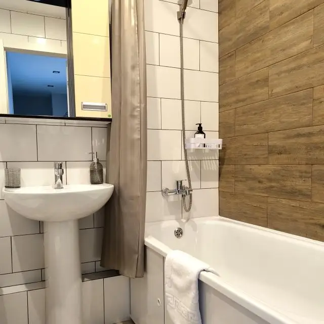 Real photos of Modern apartment Comfort Code with a view of Gord on Gorky 43
