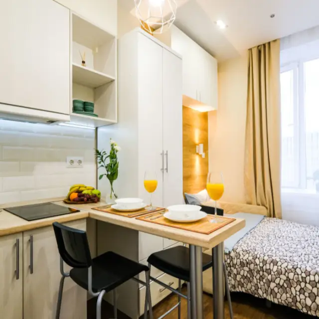 Real photos of Ma-Three apartments on Korabelnaya St. 6