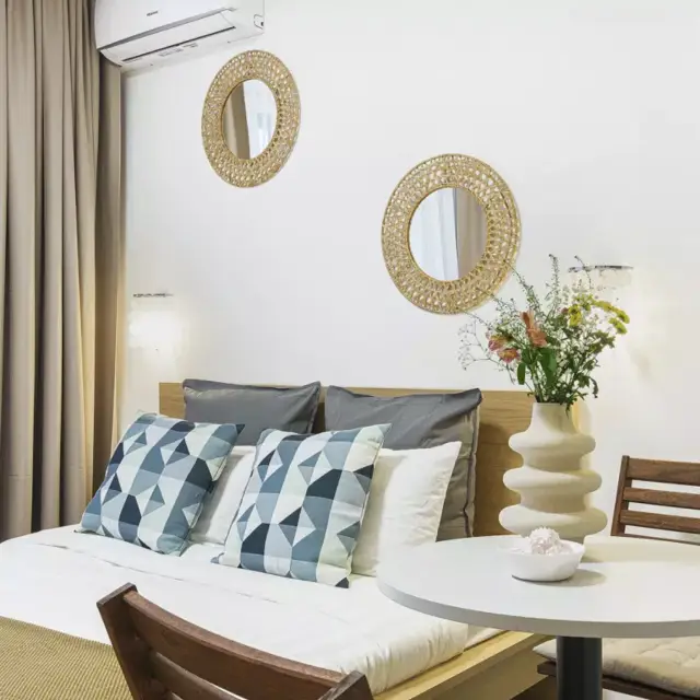 Real photos of Azure Apartments with panoramic views of the Lakhta Skyscraper