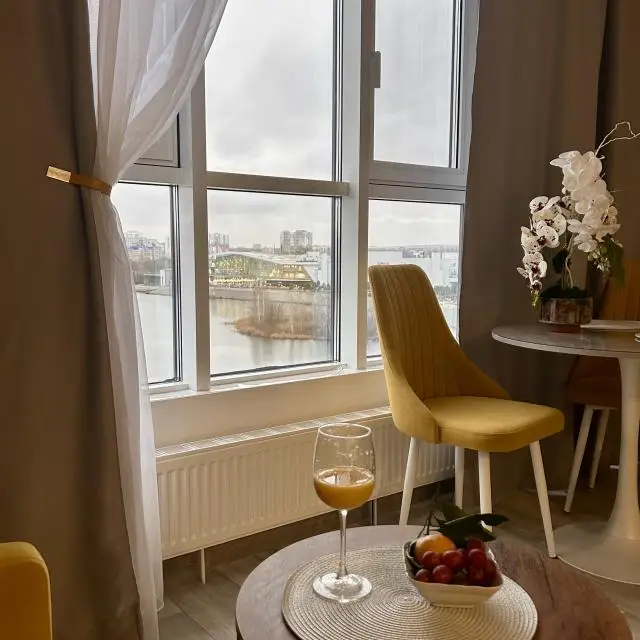 Real photos of the apartment has a great view