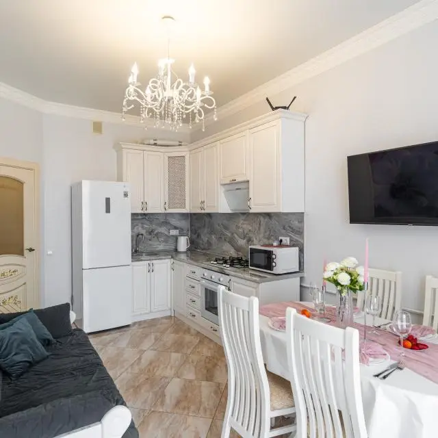 Real photos of Cozy 2k apartment by the sea in the elite residential complex "Chernomorsky-2" from LetoApart