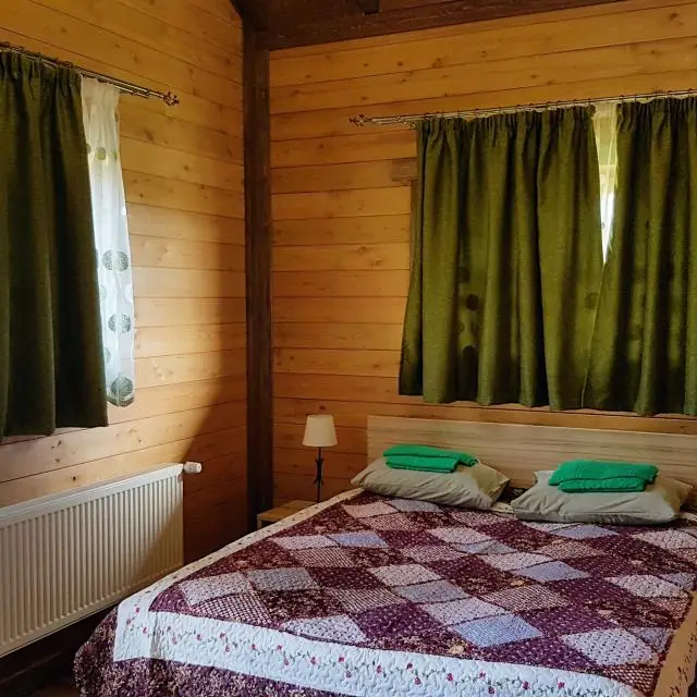 Real photos of Cottage B3 at the recreation center Novosti Park