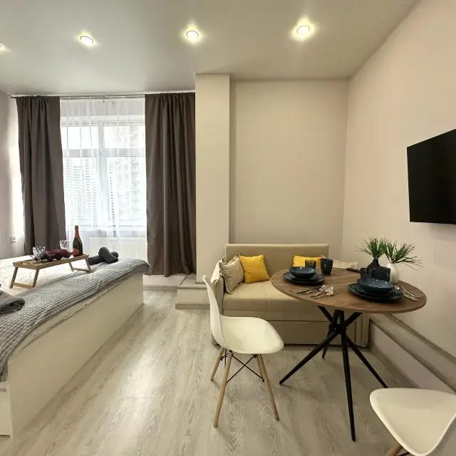 Реальные фото Premium студия с дизайнерским ремонтом 