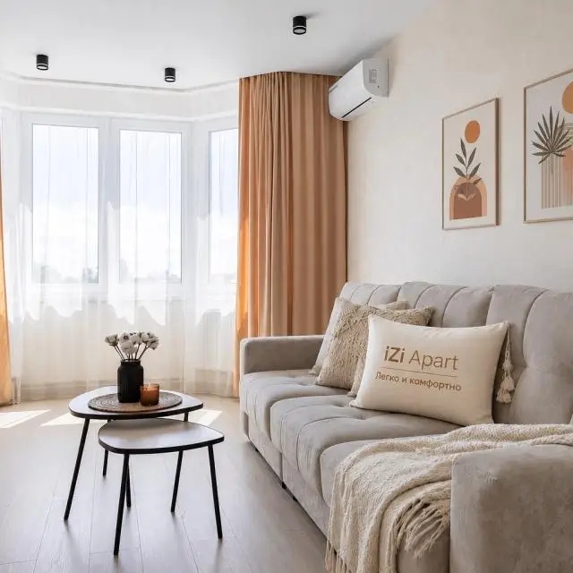 Real photos of iZi Apart apartments in the very center of Nizhny Novgorod 