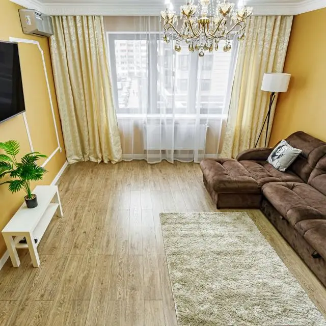 Real photos of Luxury Euro two-bedroom apartment in TURGENEV residential complex with city view