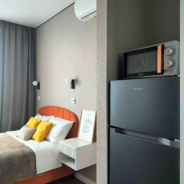 Real photos of AsaPro studio in Nice Loft residential complex