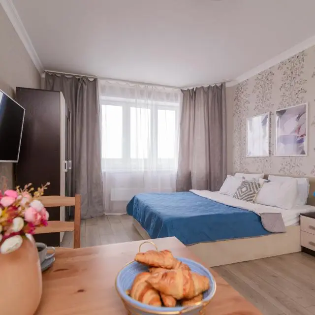Real photos of Victory Apartment on Stroiteley Street 5
