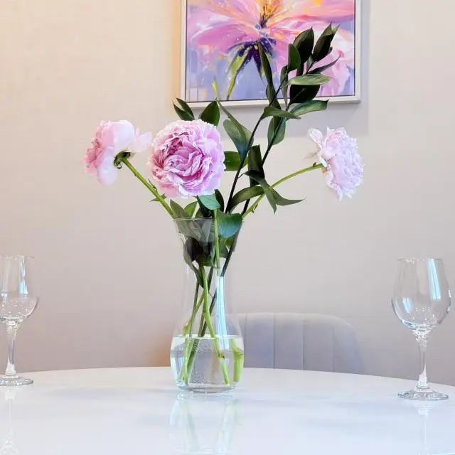 Real photos of An apartment with an atmosphere of flowers