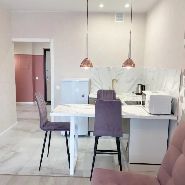 Real photos of 2-room apartment with a beautiful view
