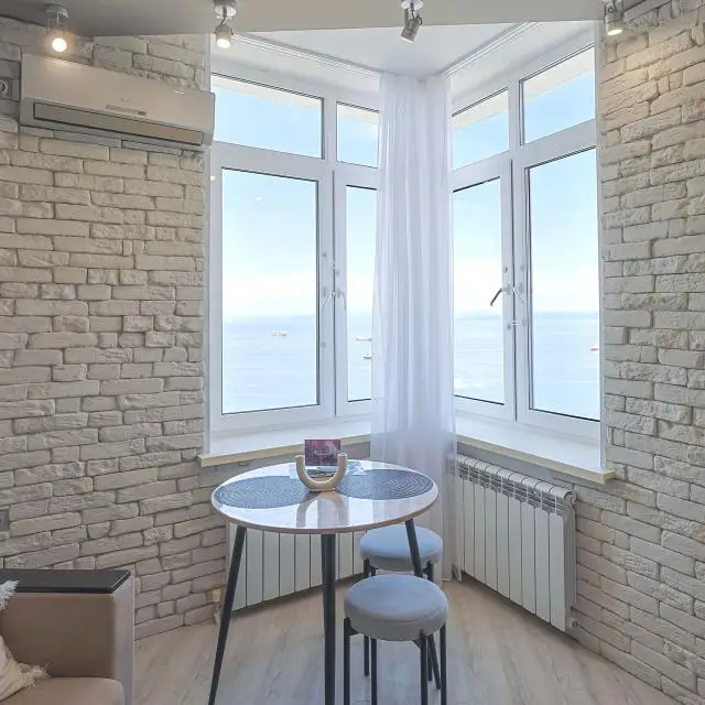 Real photos of Cozy 1-room apartment in a modern area with developed infrastructure, near the lighthouse.