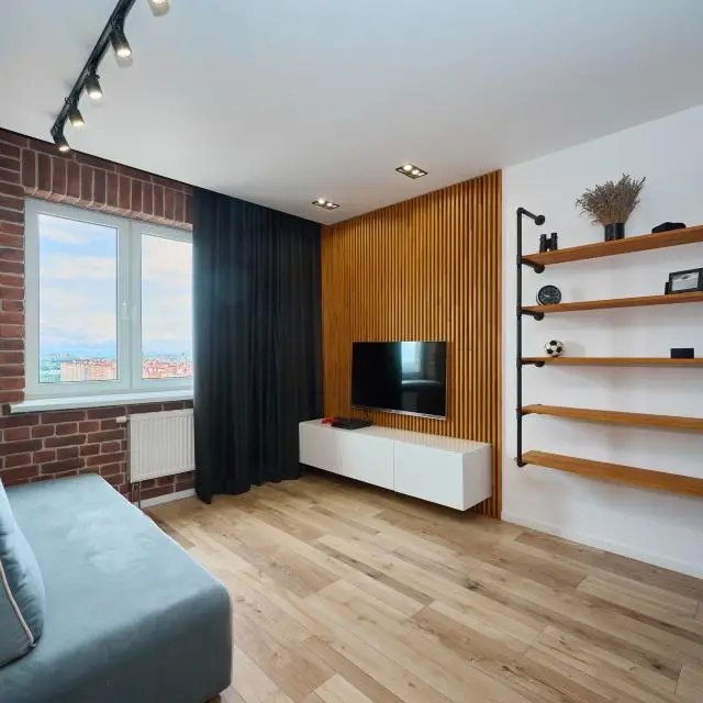 Real photos of Apartments on the street named after Hero Sarabeev V.I. D. 9 of the apartment chain "Here"