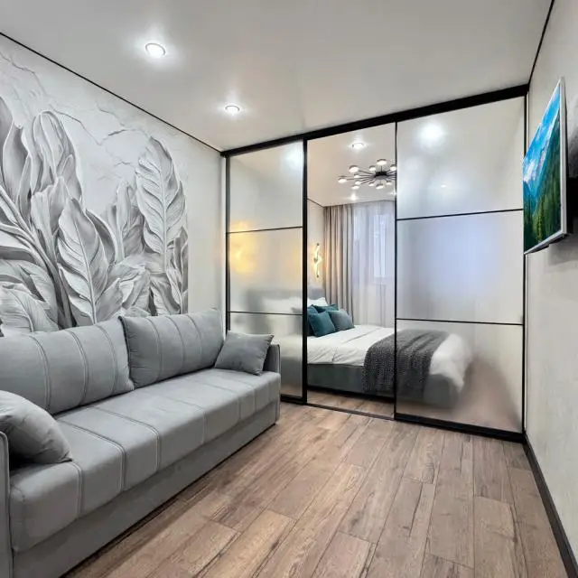 Real photos of New designer apartment in the city center 