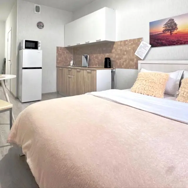 Real photos of Studio in a convenient location on Stepnaya street 1