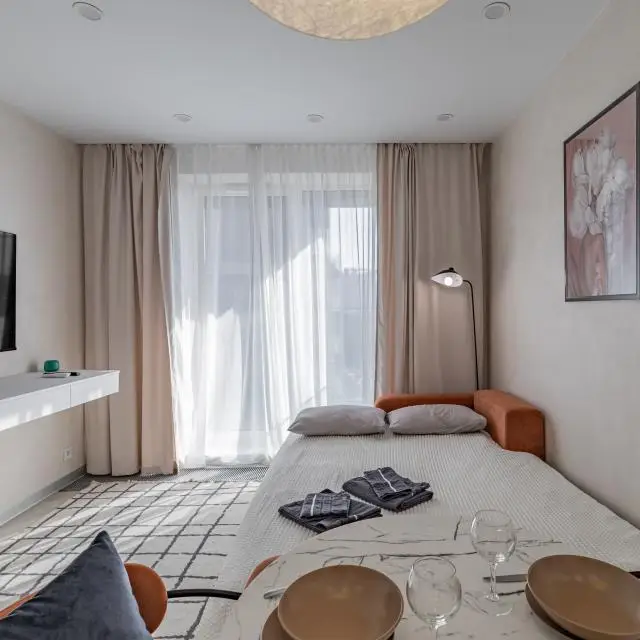 Реальные фото Квартира с открытым балконом EVERE HOME 