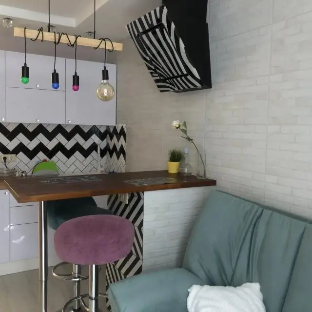 Real photos of White rabbit apartments on Zavodskaya Street 