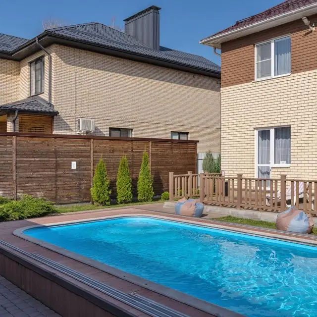 Real photos of Crimson River Club Cottage with a warm pool and sauna