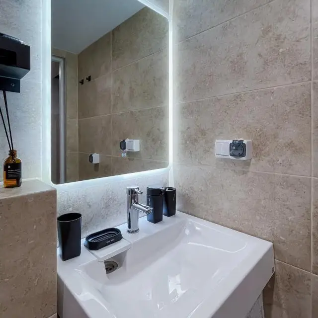Real photos of A new studio with a view of the Fontanka River and everything you need for comfort!(SD22)