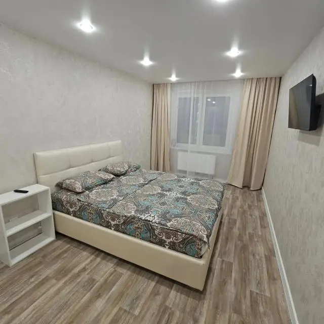 Реальные фото Просторная квартира с 2мя кроватями и диваном в центре