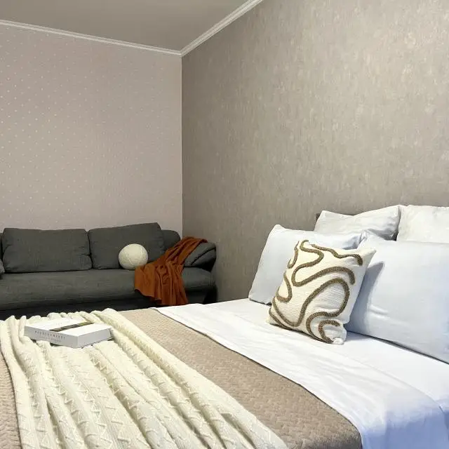 Real photos of Domino apartments near the regional hospital