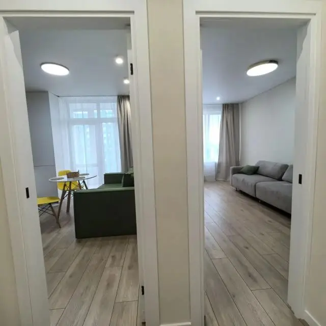 Real photos of Our apartments are located on Boris Slyusar street 23 c1