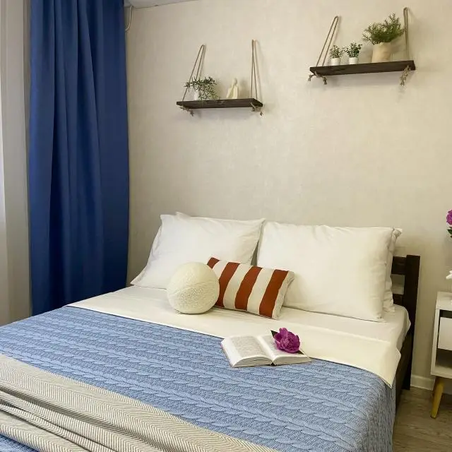 Real photos of Apartment Southern sky for atmospheric relaxation for 4 guests next to the M4