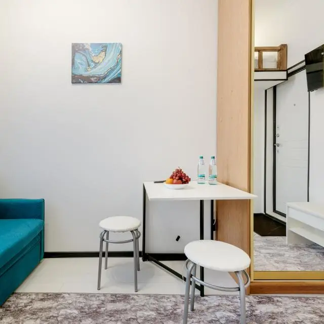 Real photos of Duplex apartment VEDA Apartments near the metro station "Narvskaya" for 4 guests 