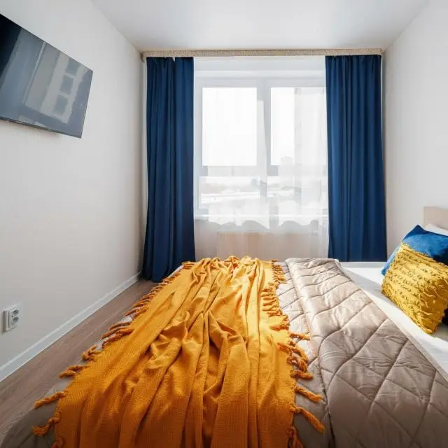 Real photos of Comfort class apartments on the 12th floor