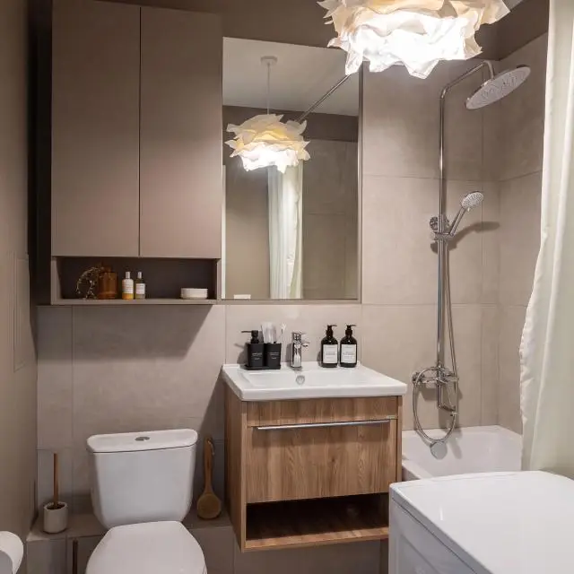 Real photos of SOVA family apartment in the residential complex Rus