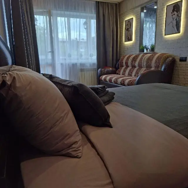 Real photos of Apartments near the stadium and the Angara swimming pool