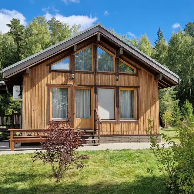 Real photos of A1 cottage at the recreation center Novosti Park 