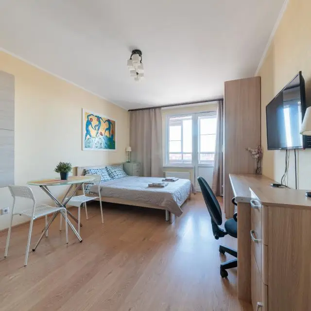 Реальные фото Sutki Rent (Сутки Рент) с видом на Охту