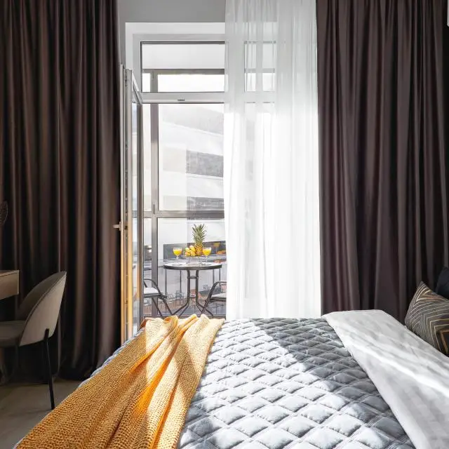 Real photos of COPY Pronina Apartments on Savushkina Street