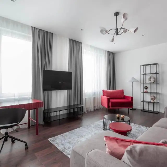 Real photos of RIVA Apartment Burgundy Suite  